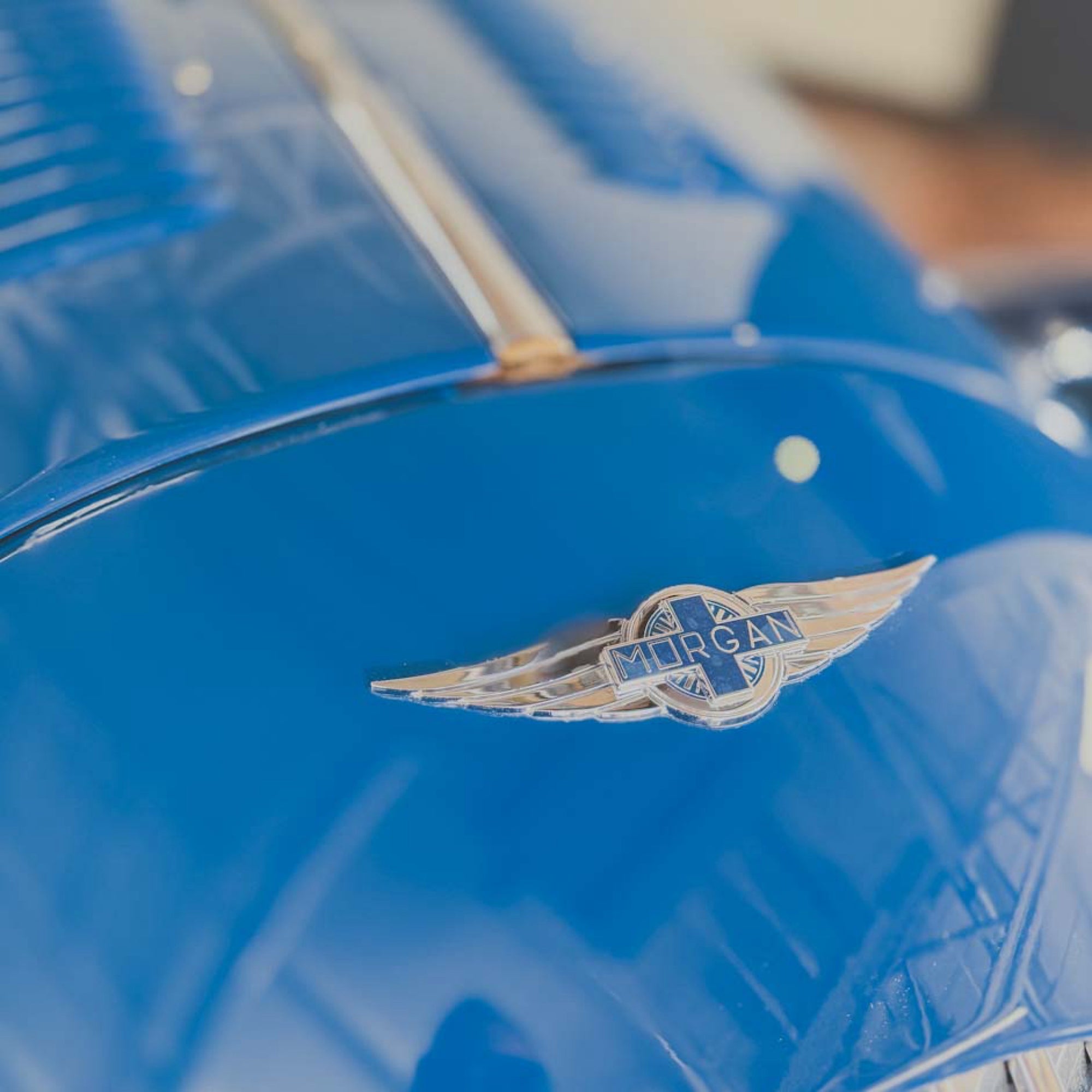 Morgan Plus Four - Lagoon Blue