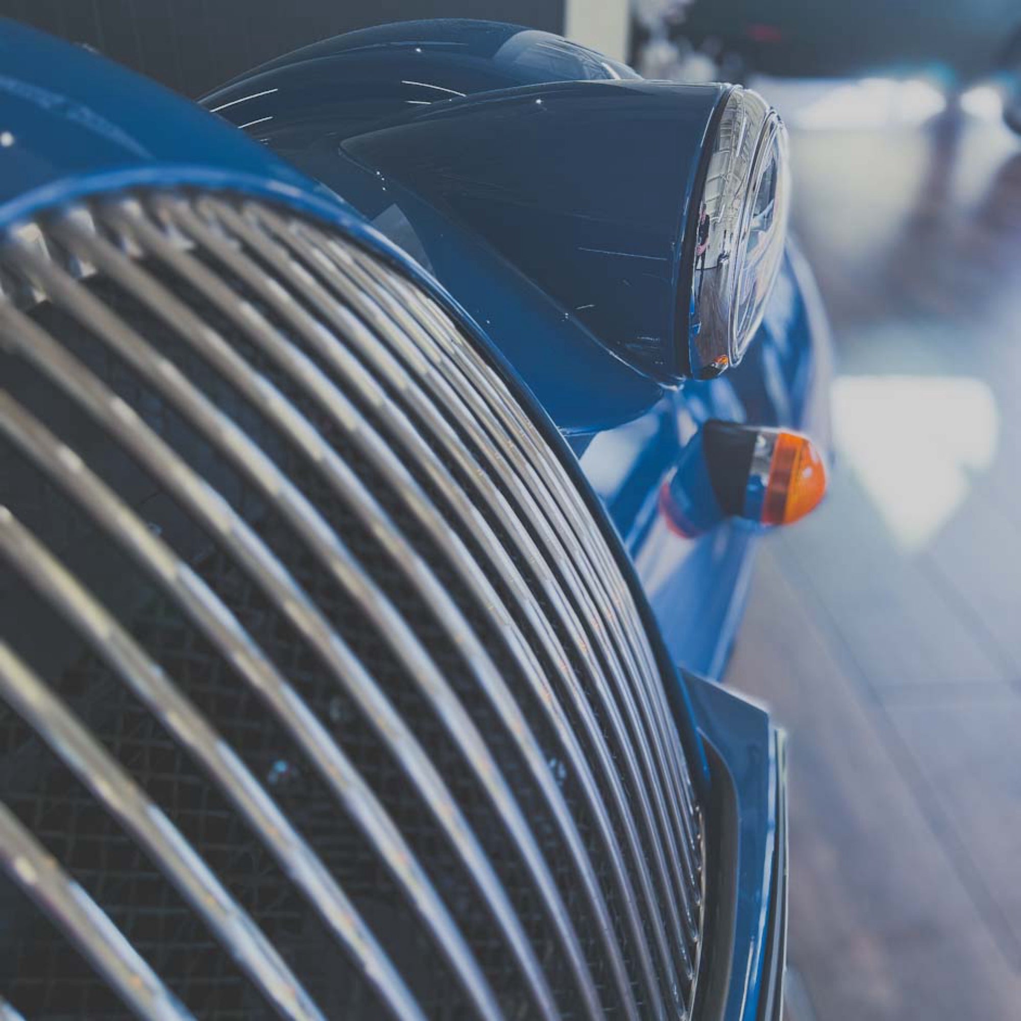 Morgan Plus Four - Lagoon Blue