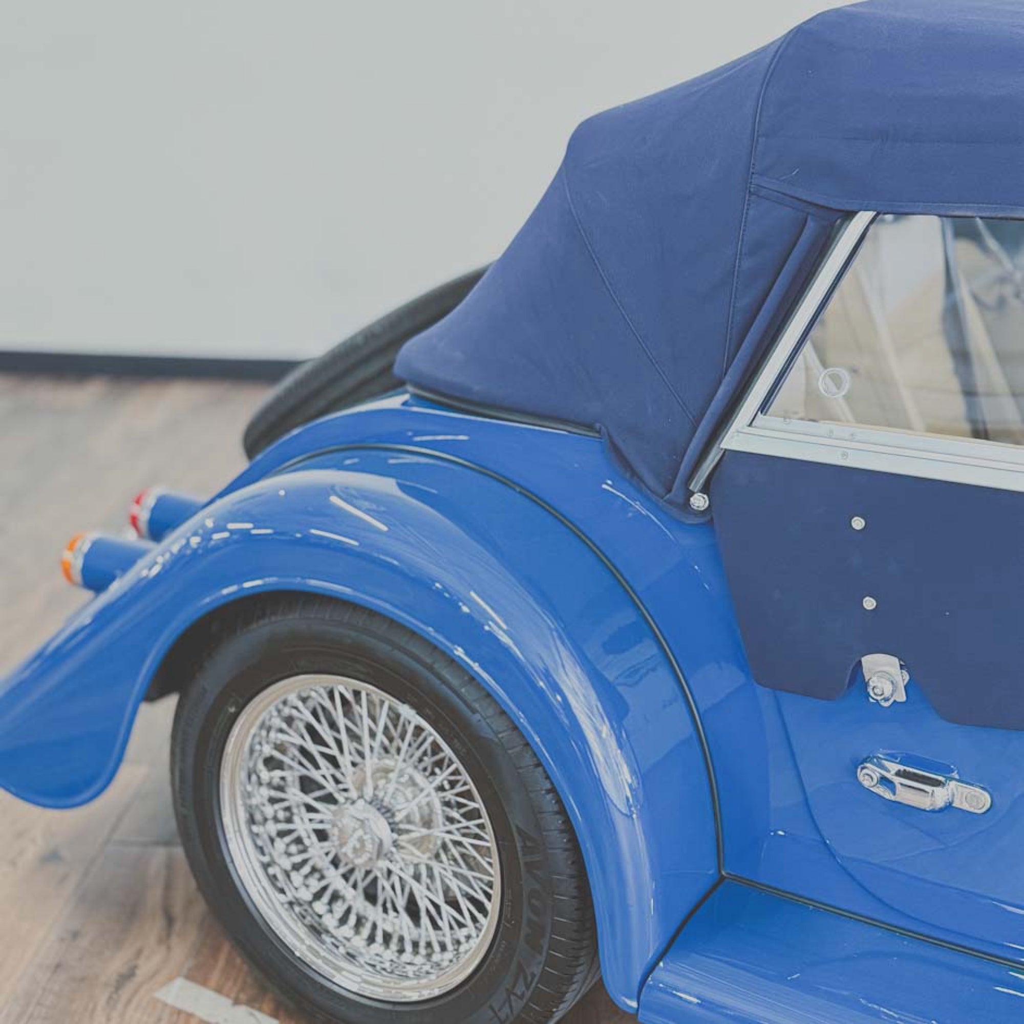 Morgan Plus Four - Lagoon Blue