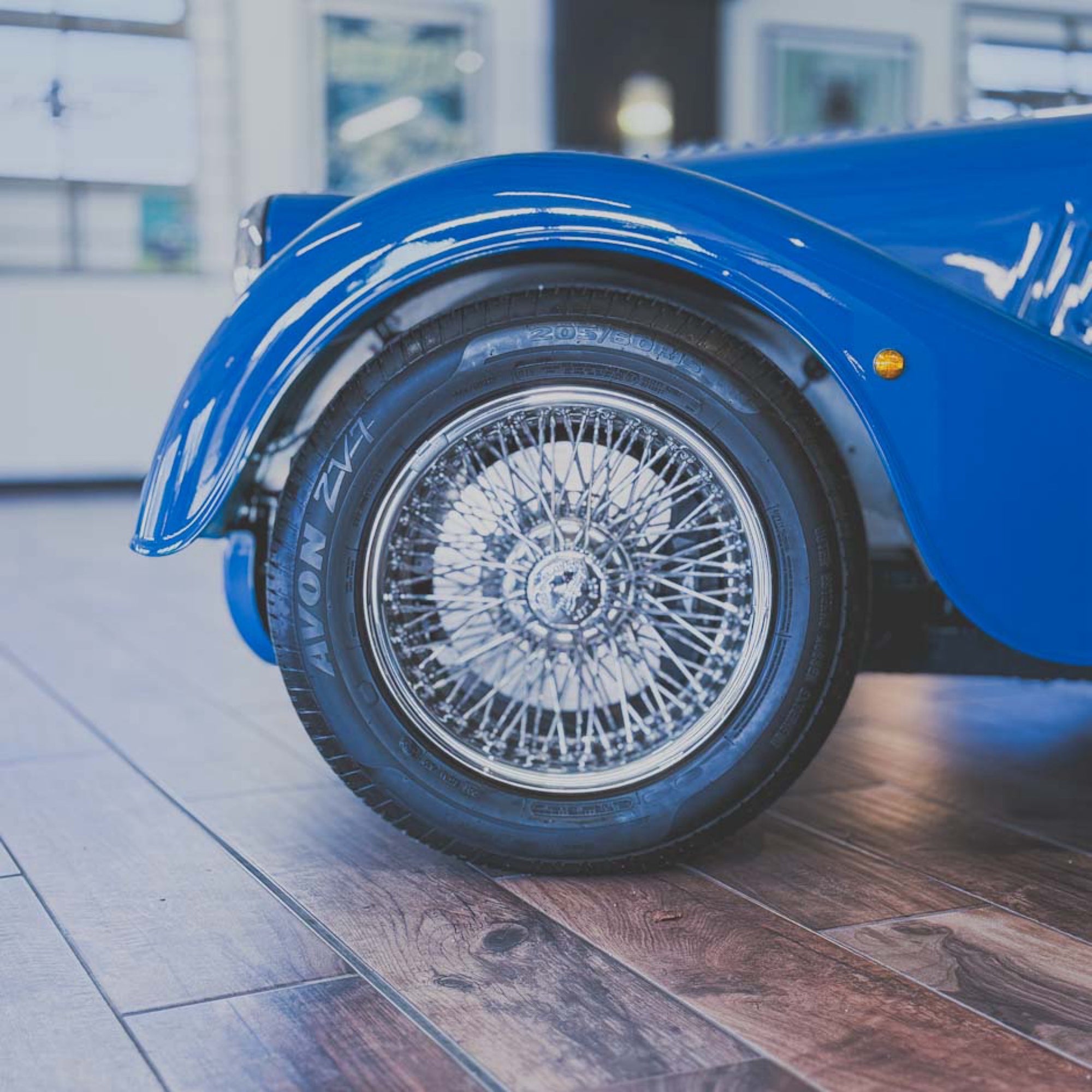 Morgan Plus Four - Lagoon Blue