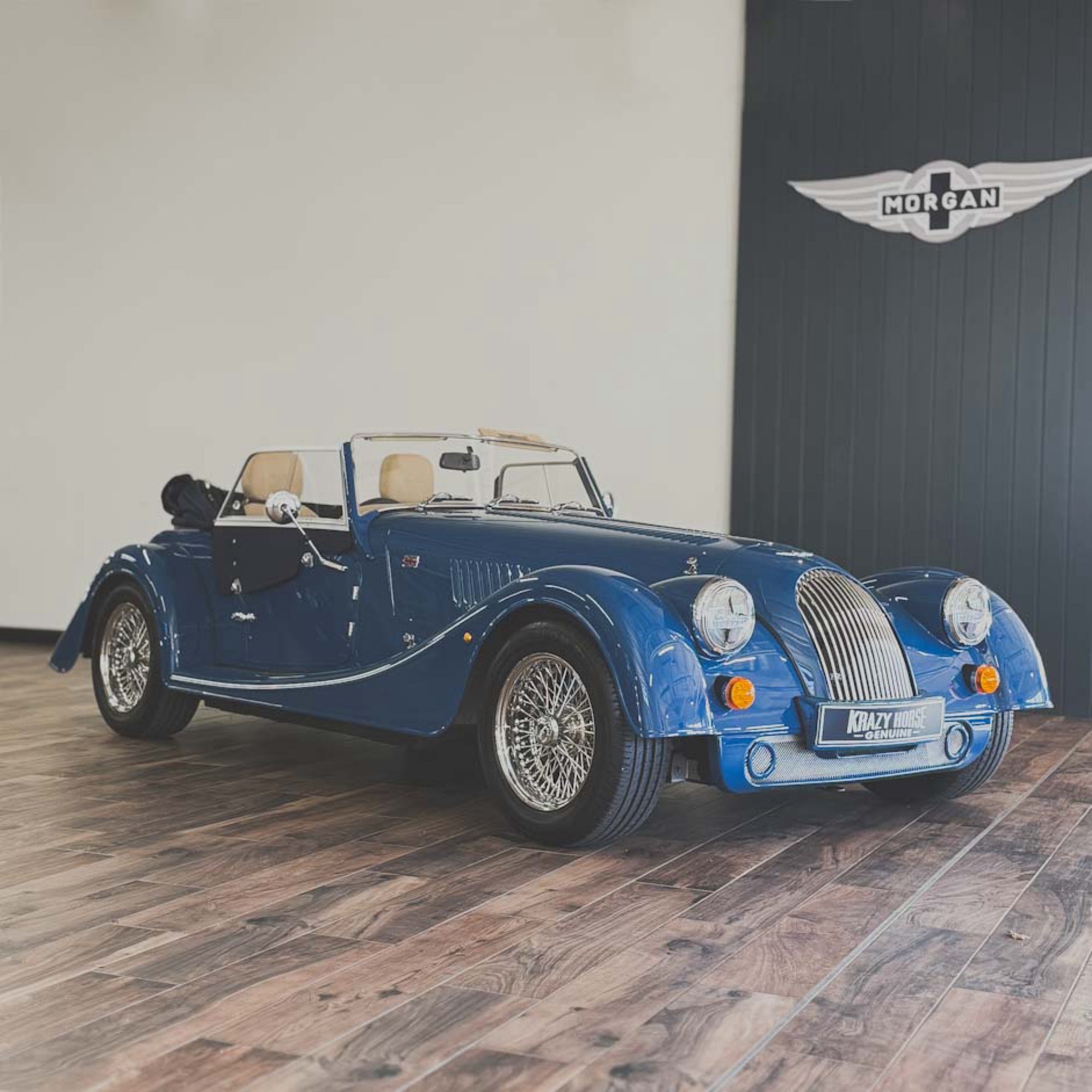 Morgan Plus Four - Lagoon Blue