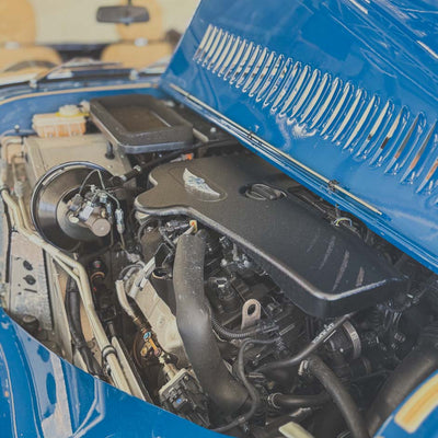 Morgan Plus Four - Lagoon Blue