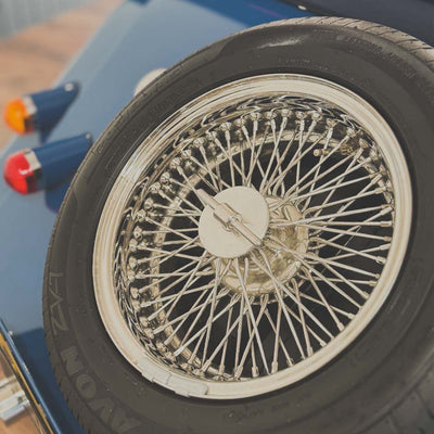 Morgan Plus Four - Lagoon Blue