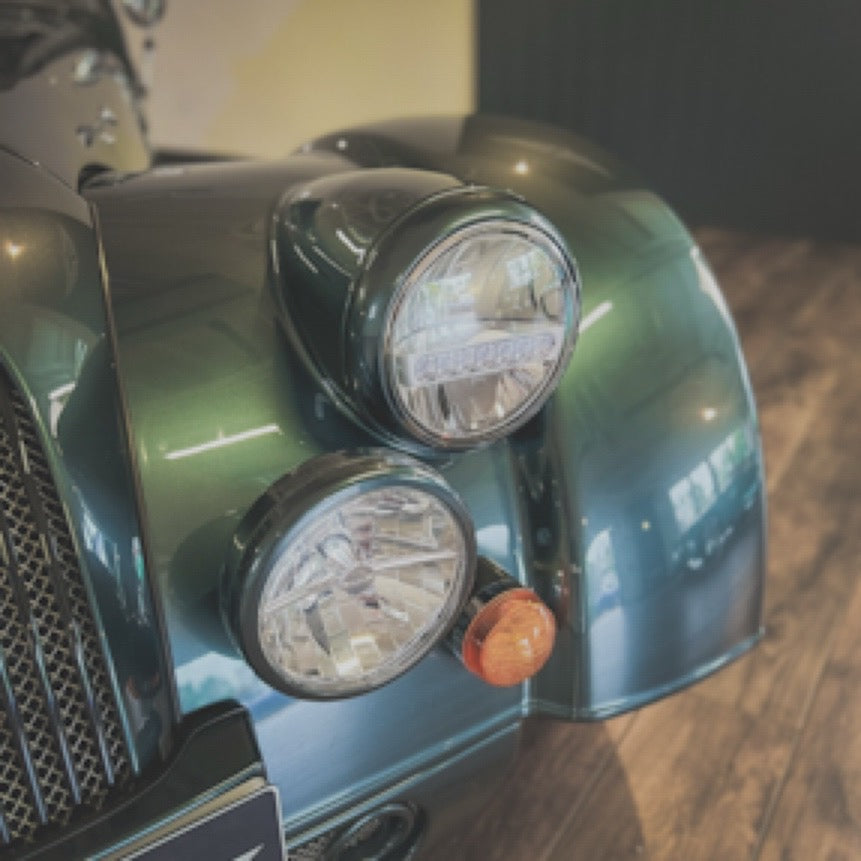 Morgan Plus Six - Porsche Aventurine Green