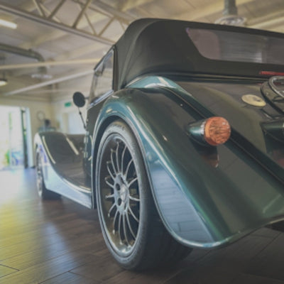 Morgan Plus Six - Porsche Aventurine Green