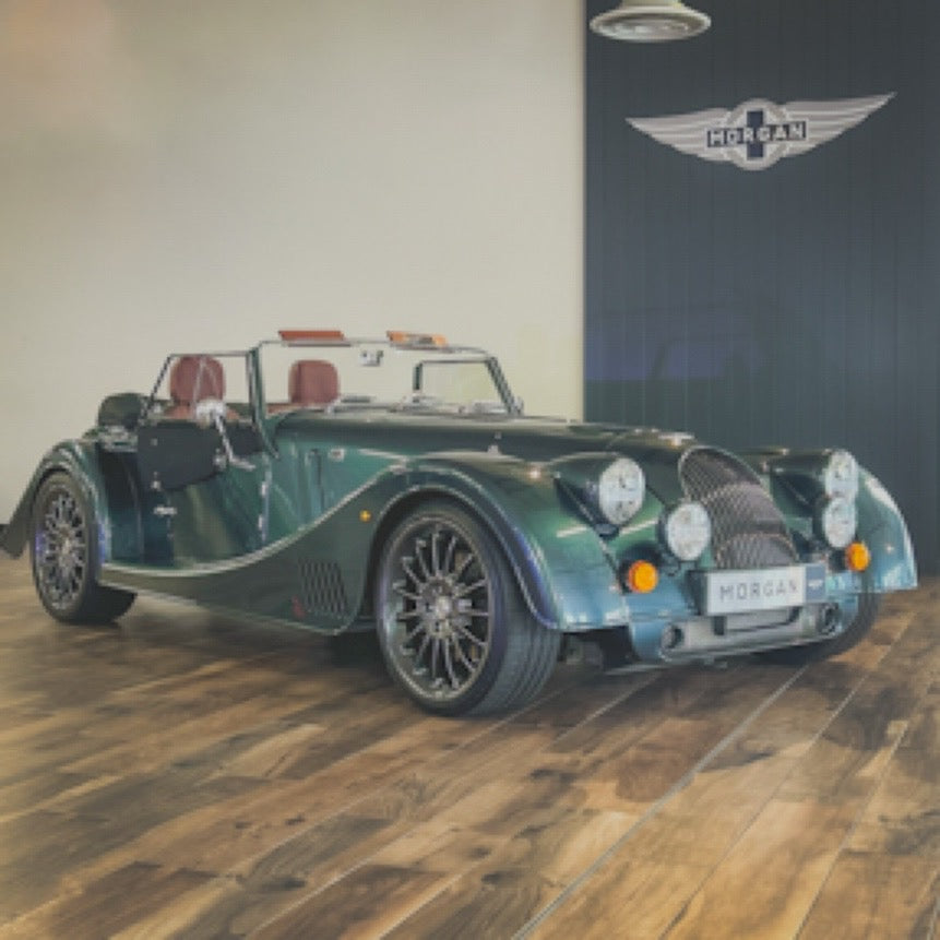 Morgan Plus Six - Porsche Aventurine Green