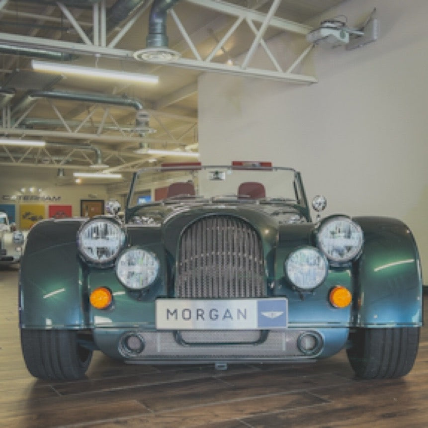 Morgan Plus Six - Porsche Aventurine Green
