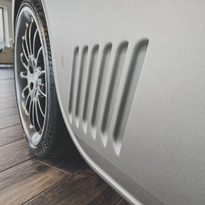 Morgan Plus Six - Shark Skin Satin Met