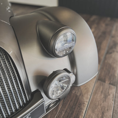 Morgan Plus Six - Shark Skin Satin Met