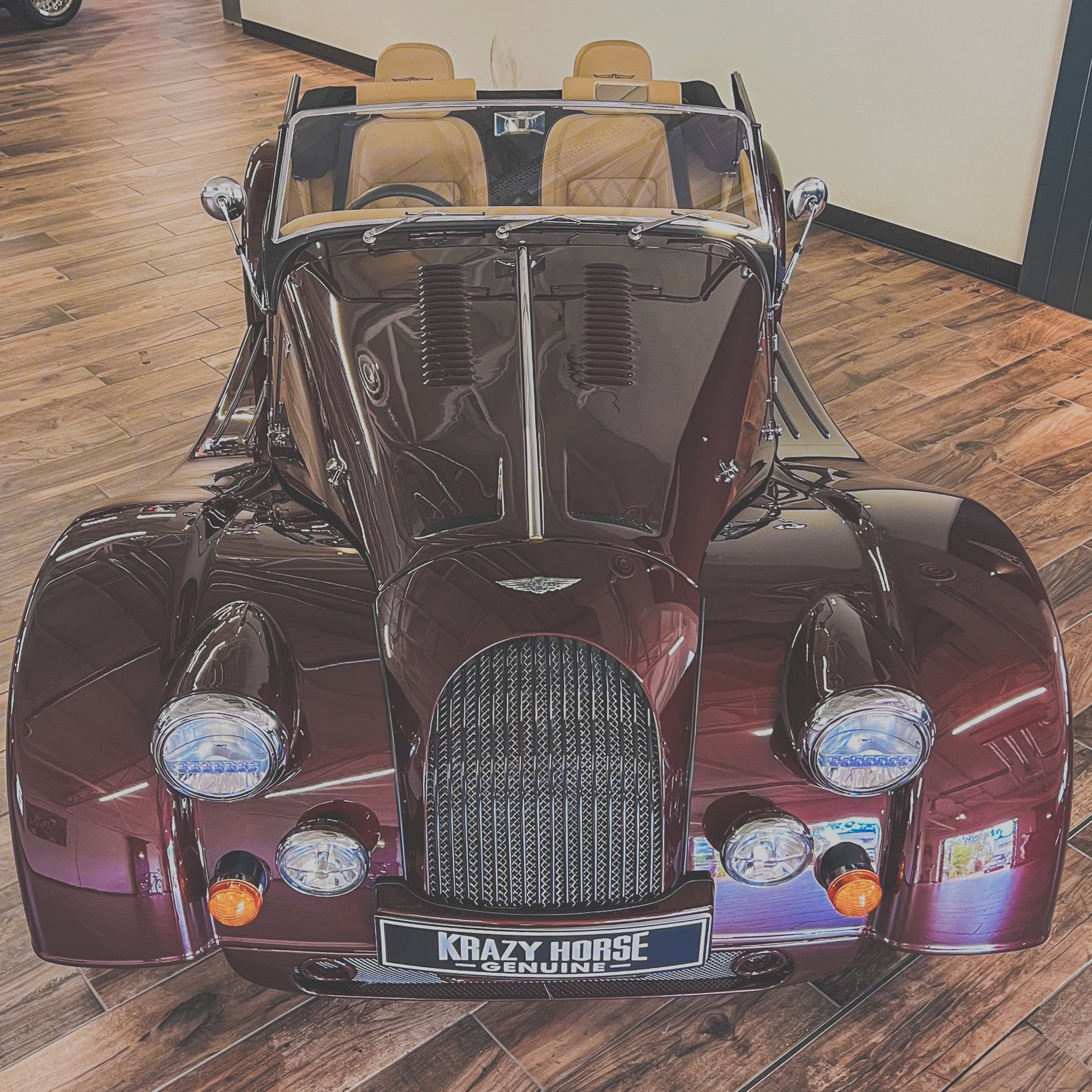 Morgan Plus Six - Bentley Cricket Ball