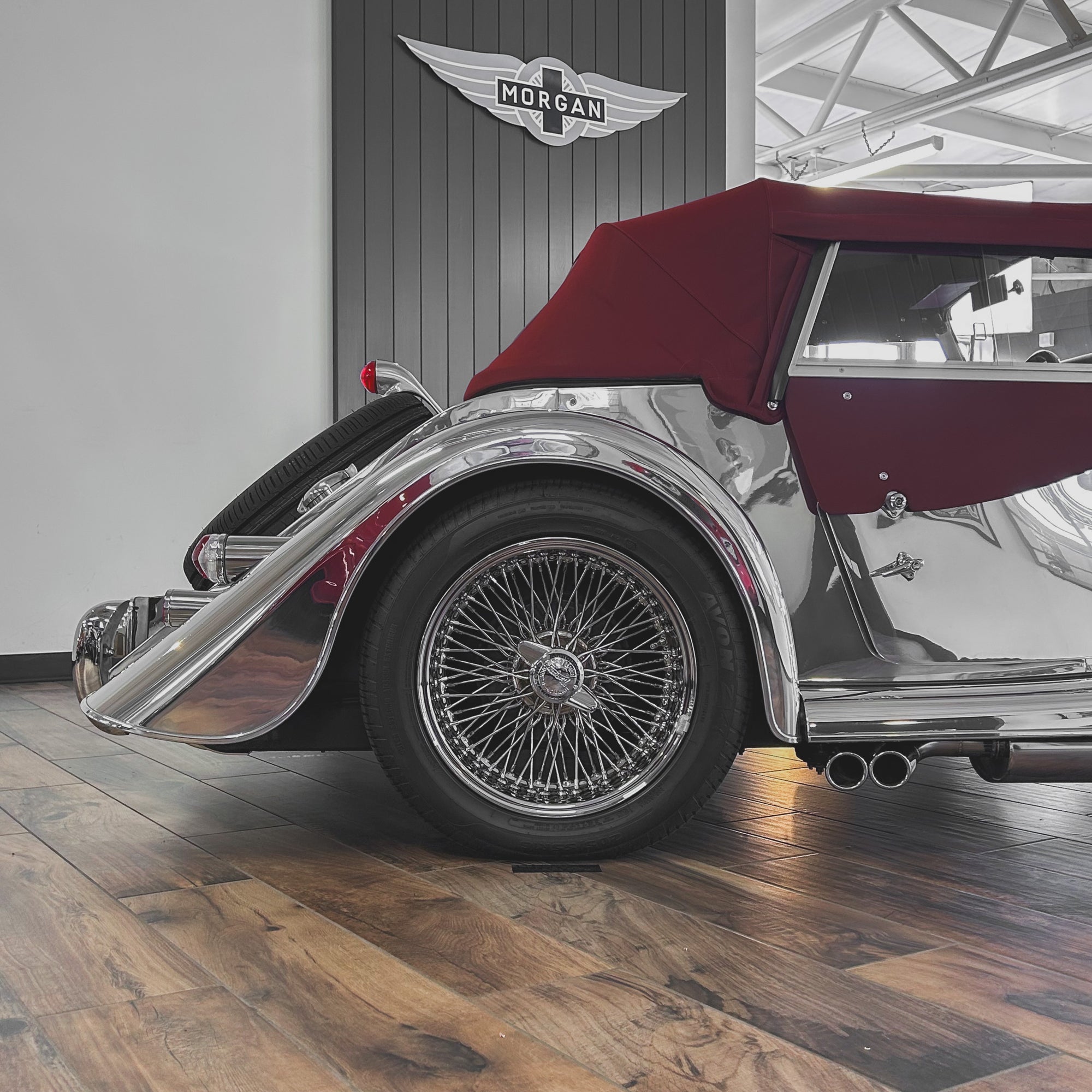 Morgan Roadster 3.7 V6 110 Edition - Hand polished Aluminium body