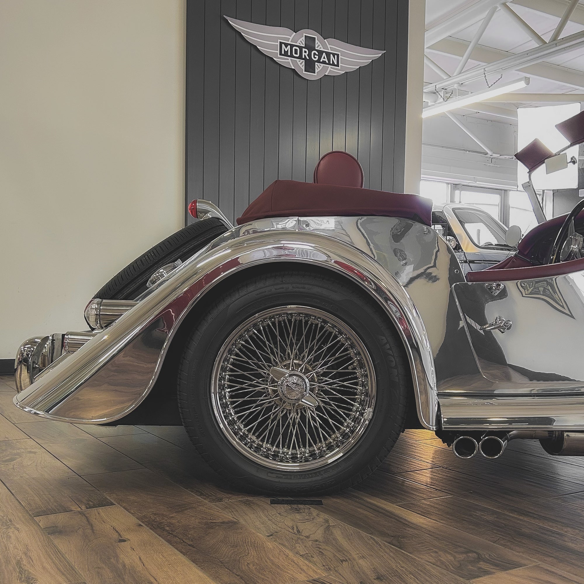Morgan Roadster 3.7 V6 110 Edition - Hand polished Aluminium body
