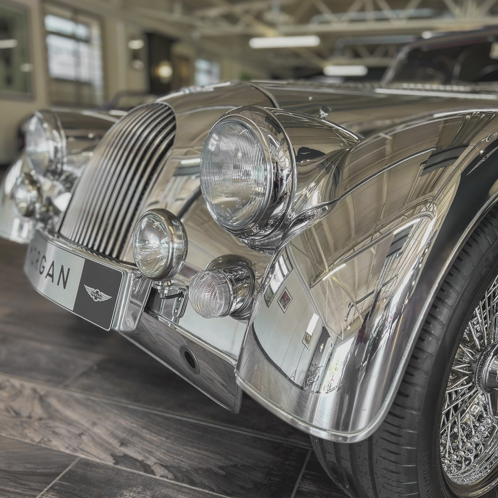 Morgan Roadster 3.7 V6 110 Edition - Hand polished Aluminium body