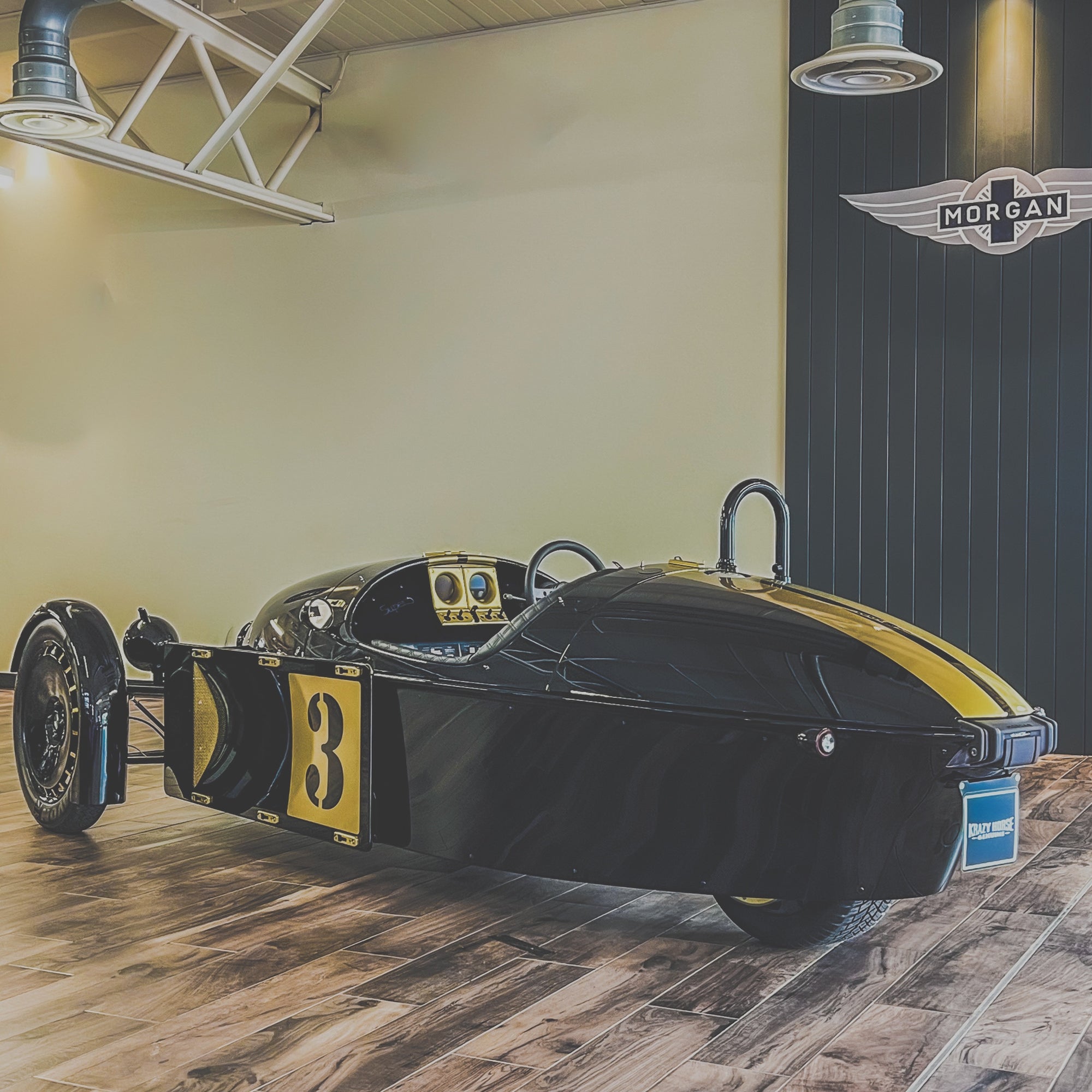 SOLD - Morgan Super 3 - Black Gloss