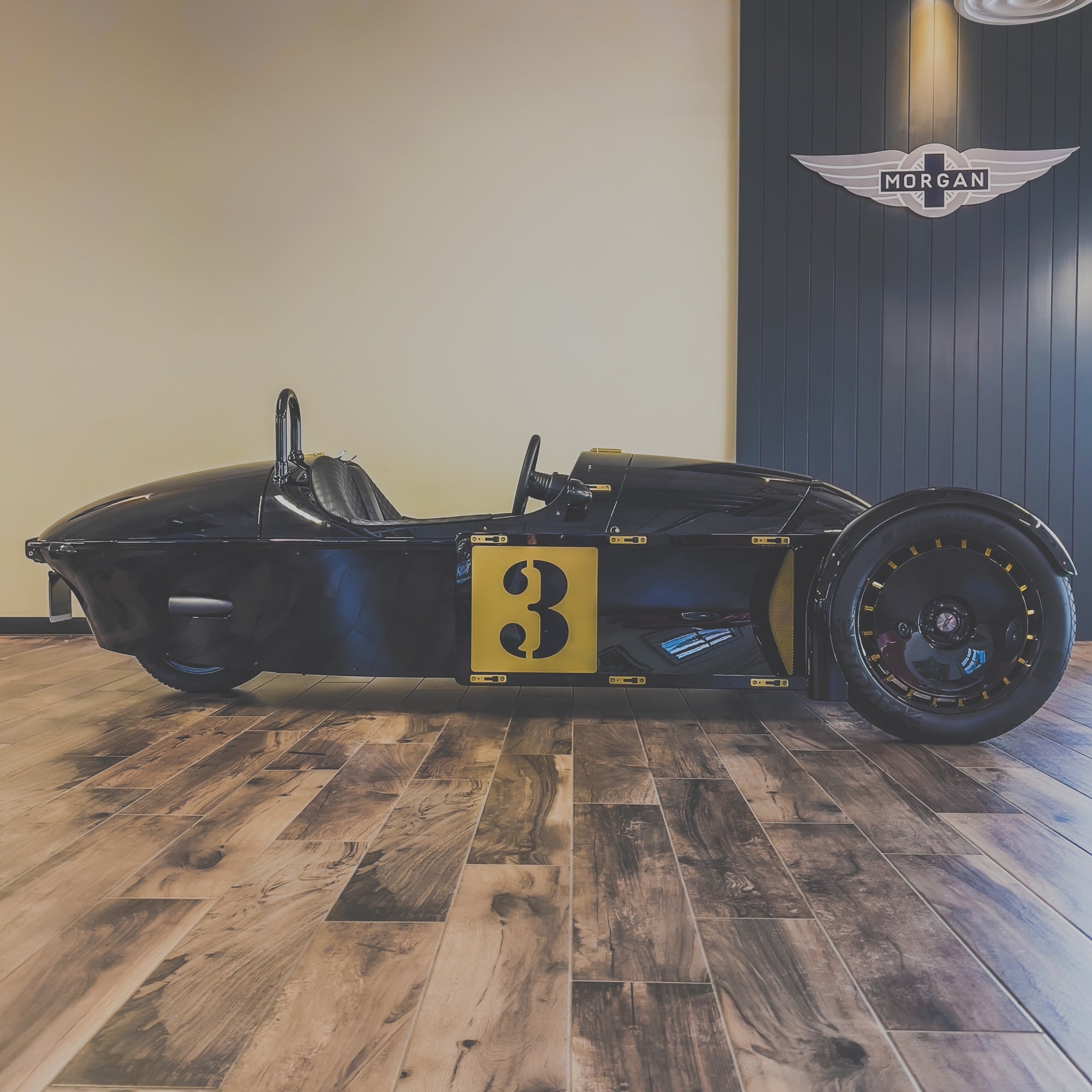 SOLD - Morgan Super 3 - Black Gloss