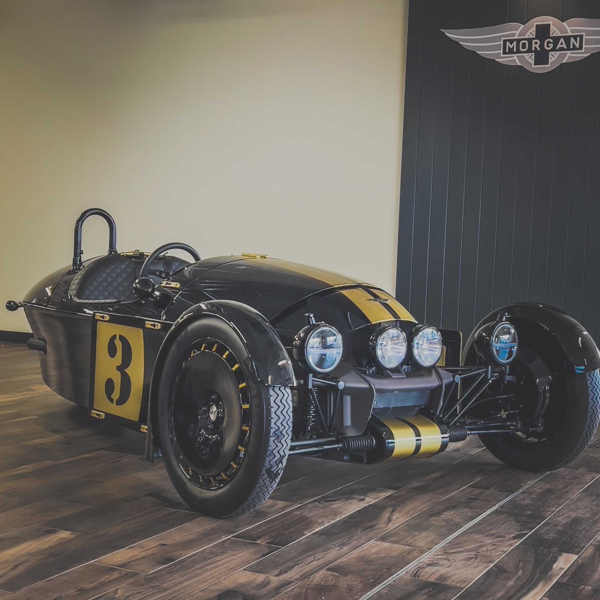 SOLD - Morgan Super 3 - Black Gloss