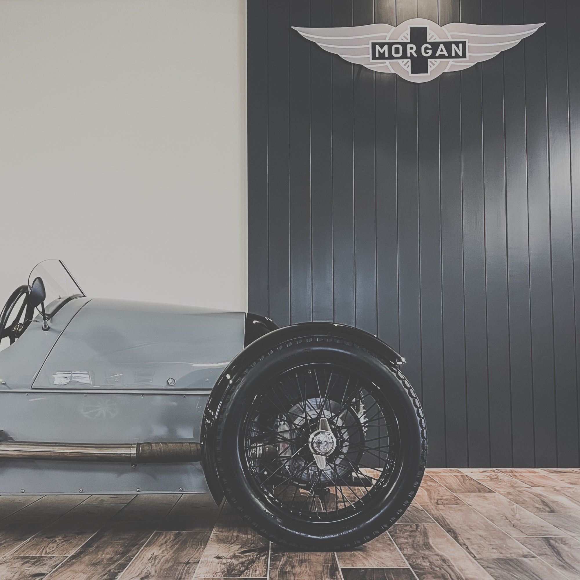 Morgan 3 Wheeler - Dove Grey