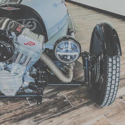 Morgan 3 Wheeler - Dove Grey