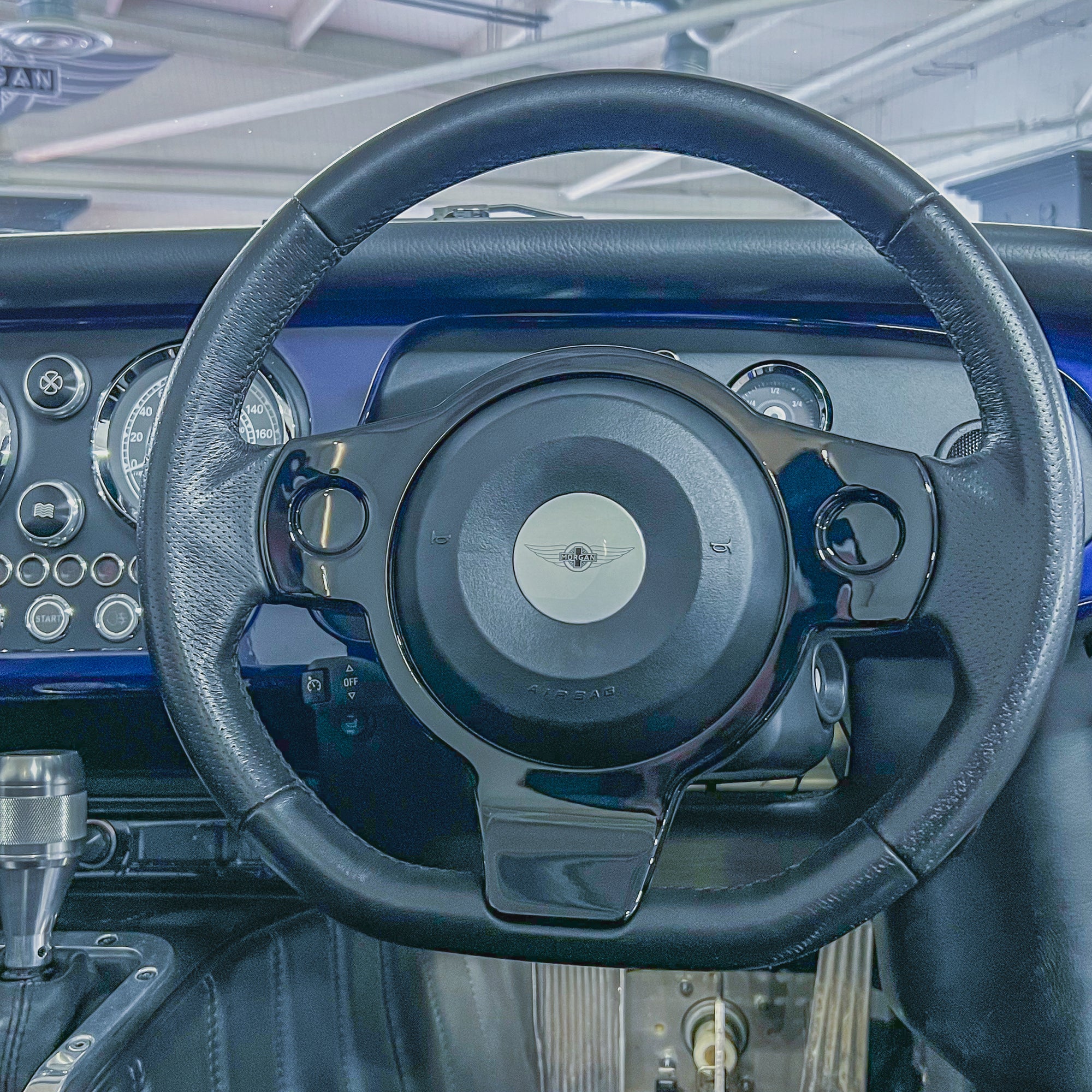 Morgan Plus 8 - Montreal Blue Pearl