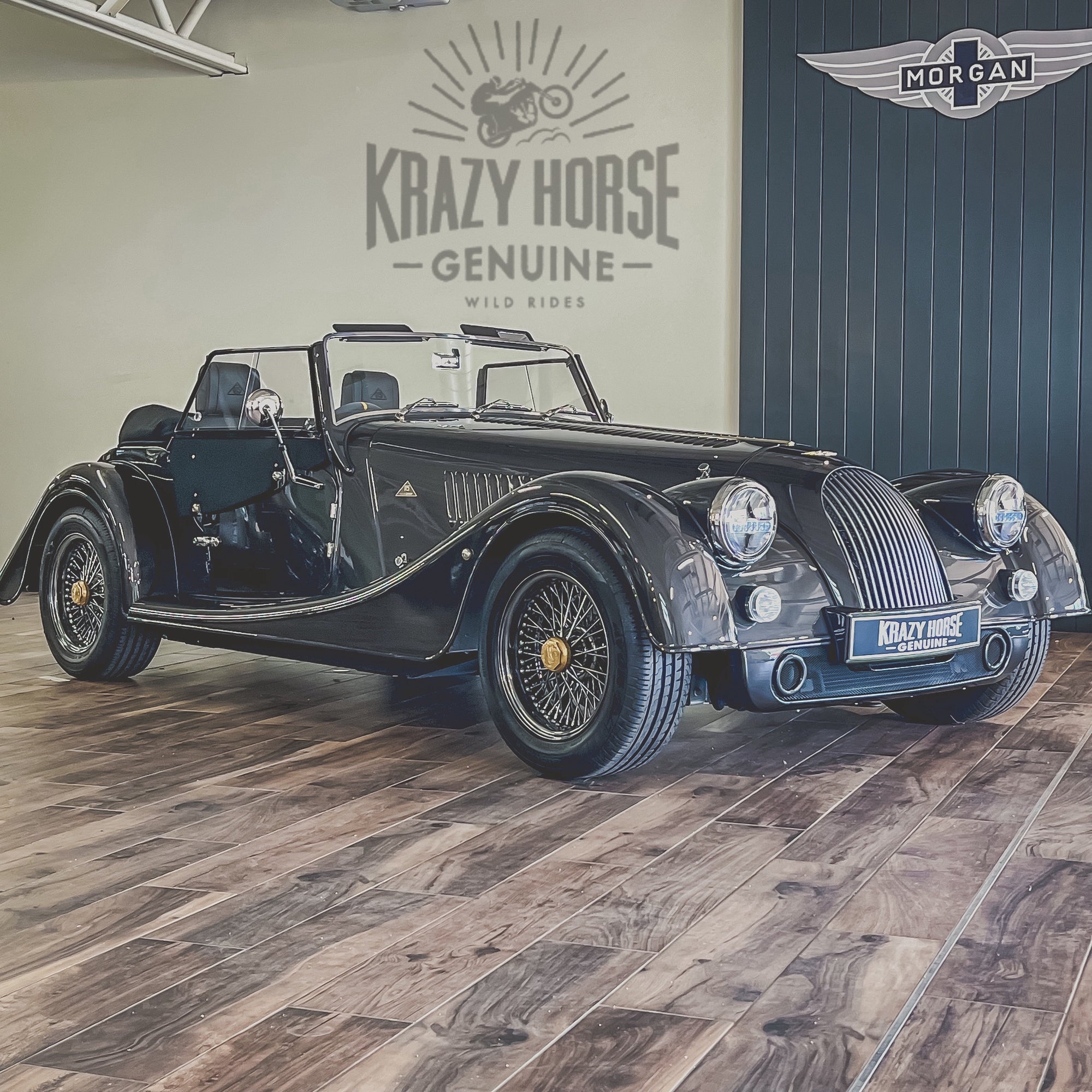 Morgan Plus Four ClubSport - Clubsport Metallic Black - Limited Edition