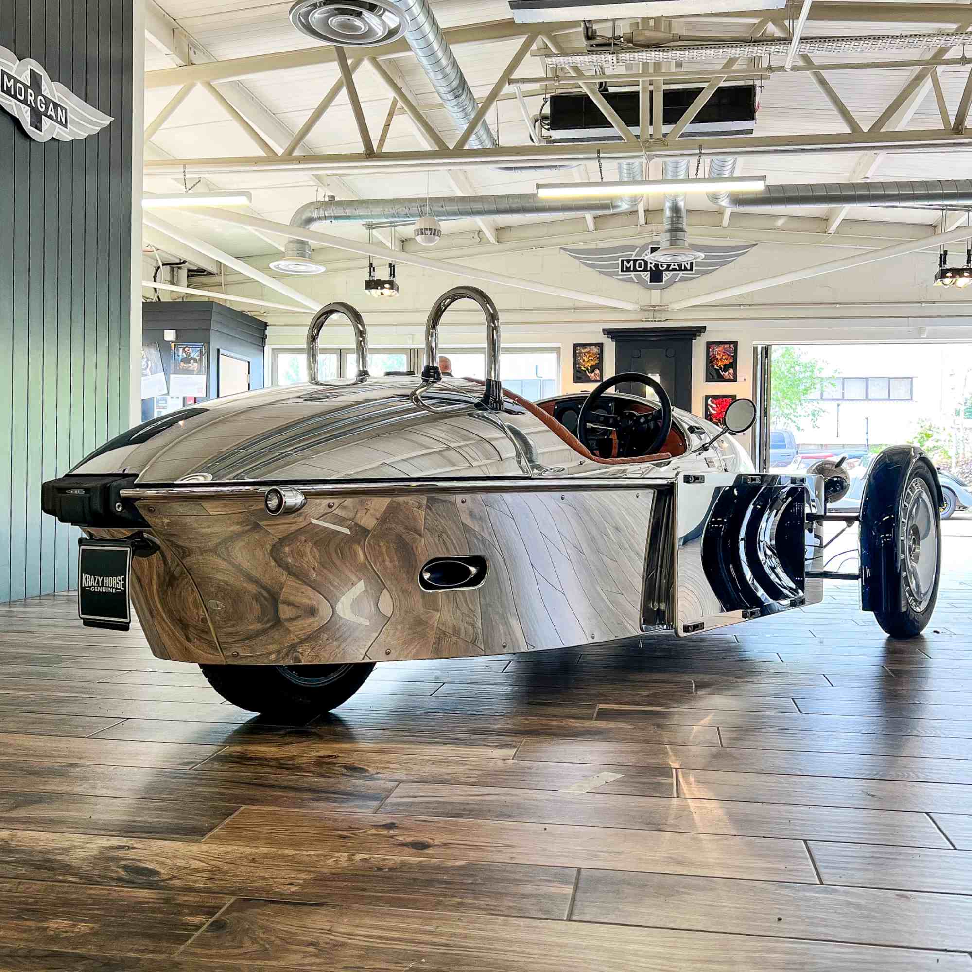 Morgan Super 3 - POLISHED! Krazy Horse and Morgan Motor Company Collaboration