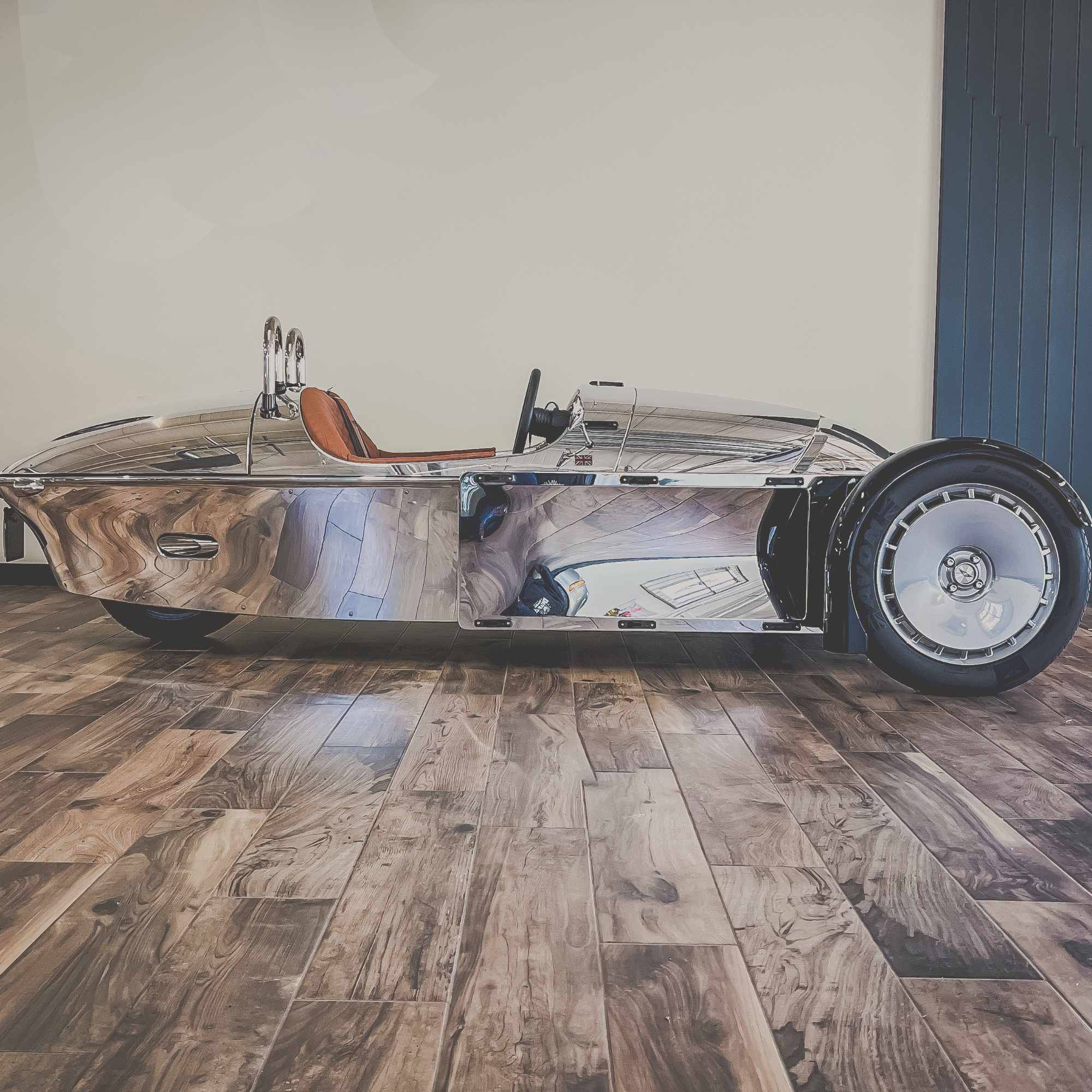 Morgan Super 3 - POLISHED! Krazy Horse and Morgan Motor Company Collaboration