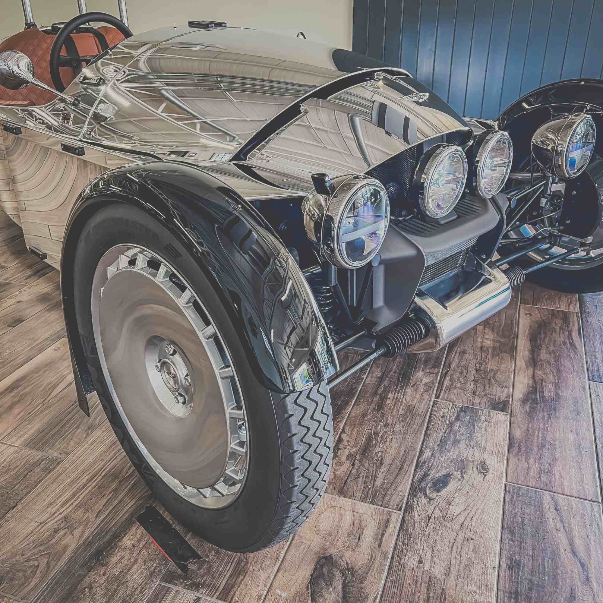 Morgan Super 3 - POLISHED! Krazy Horse and Morgan Motor Company Collaboration