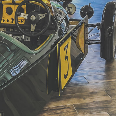 "WTF"KH new custom  Morgan Super 3 - Morgan Classic Jet Green