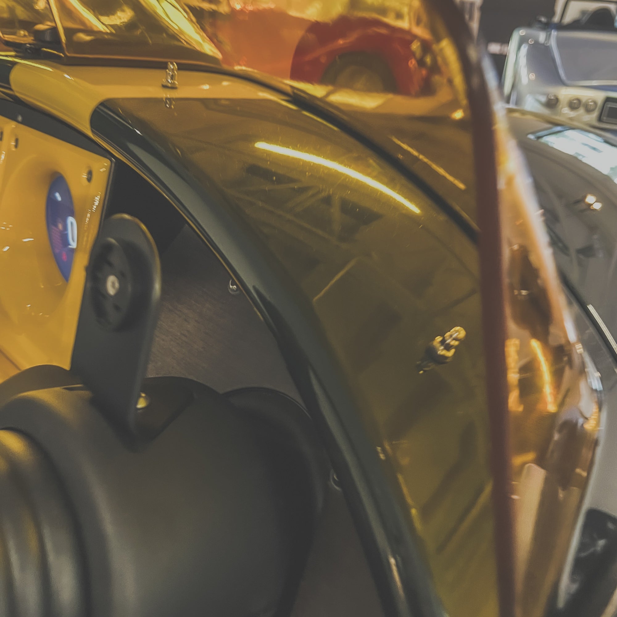 "WTF"KH new custom  Morgan Super 3 - Morgan Classic Jet Green