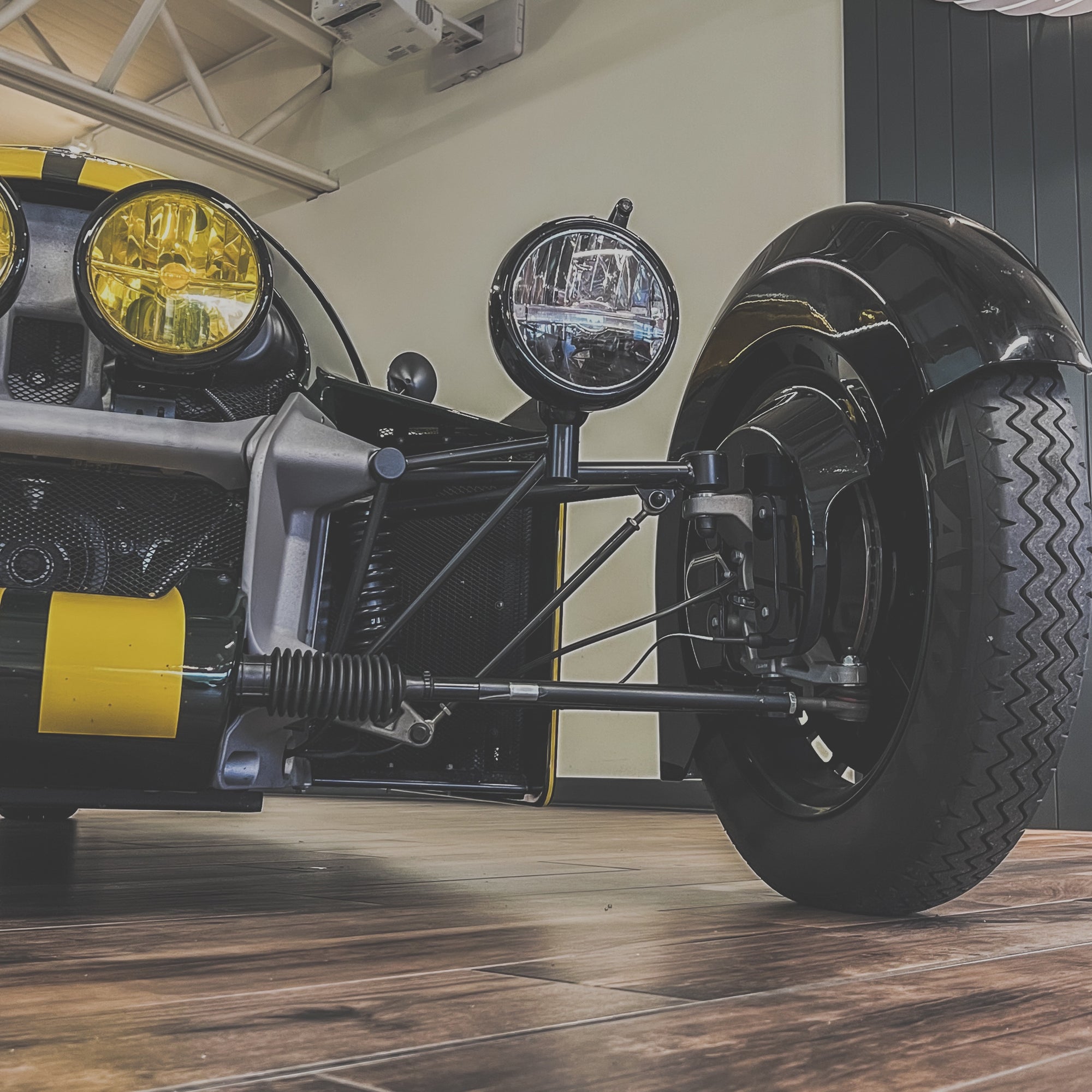 "WTF"KH new custom  Morgan Super 3 - Morgan Classic Jet Green