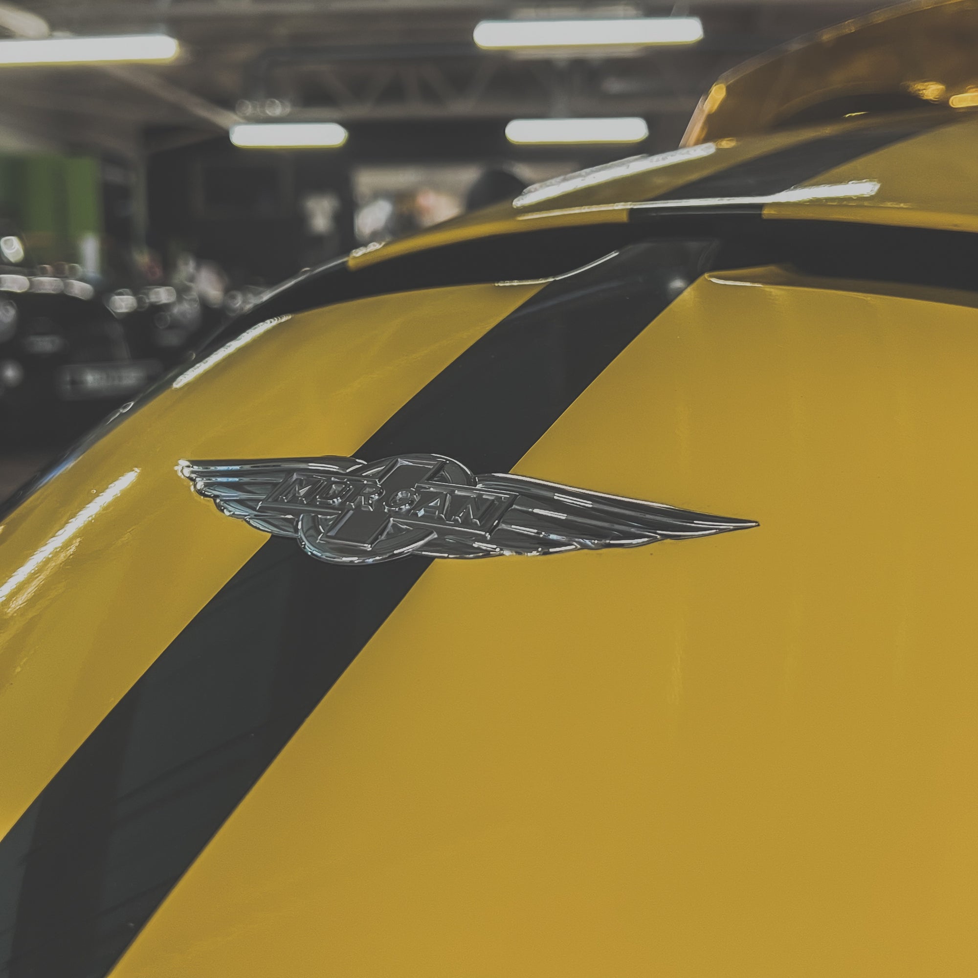 "WTF"KH new custom  Morgan Super 3 - Morgan Classic Jet Green