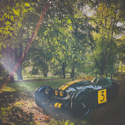 SOLD - "WTF"KH new custom  Morgan Super 3 - Morgan Classic Jet Green