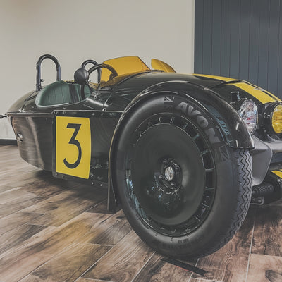 "WTF"KH new custom  Morgan Super 3 - Morgan Classic Jet Green