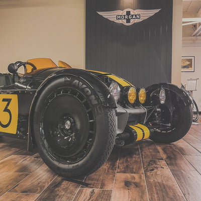 "WTF"KH new custom  Morgan Super 3 - Morgan Classic Jet Green