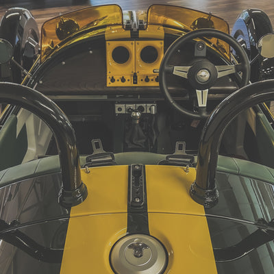 "WTF"KH new custom  Morgan Super 3 - Morgan Classic Jet Green