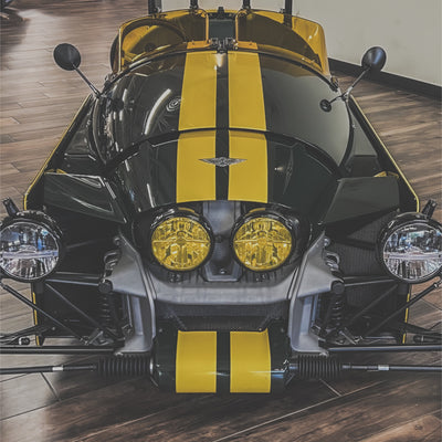 SOLD - "WTF"KH new custom  Morgan Super 3 - Morgan Classic Jet Green