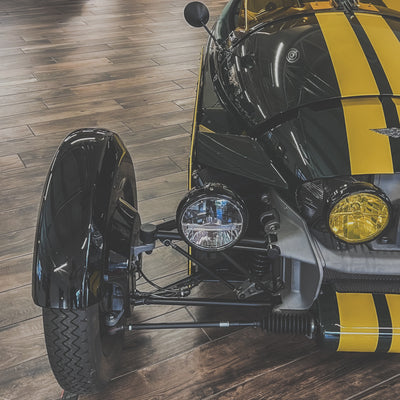 SOLD - "WTF"KH new custom  Morgan Super 3 - Morgan Classic Jet Green