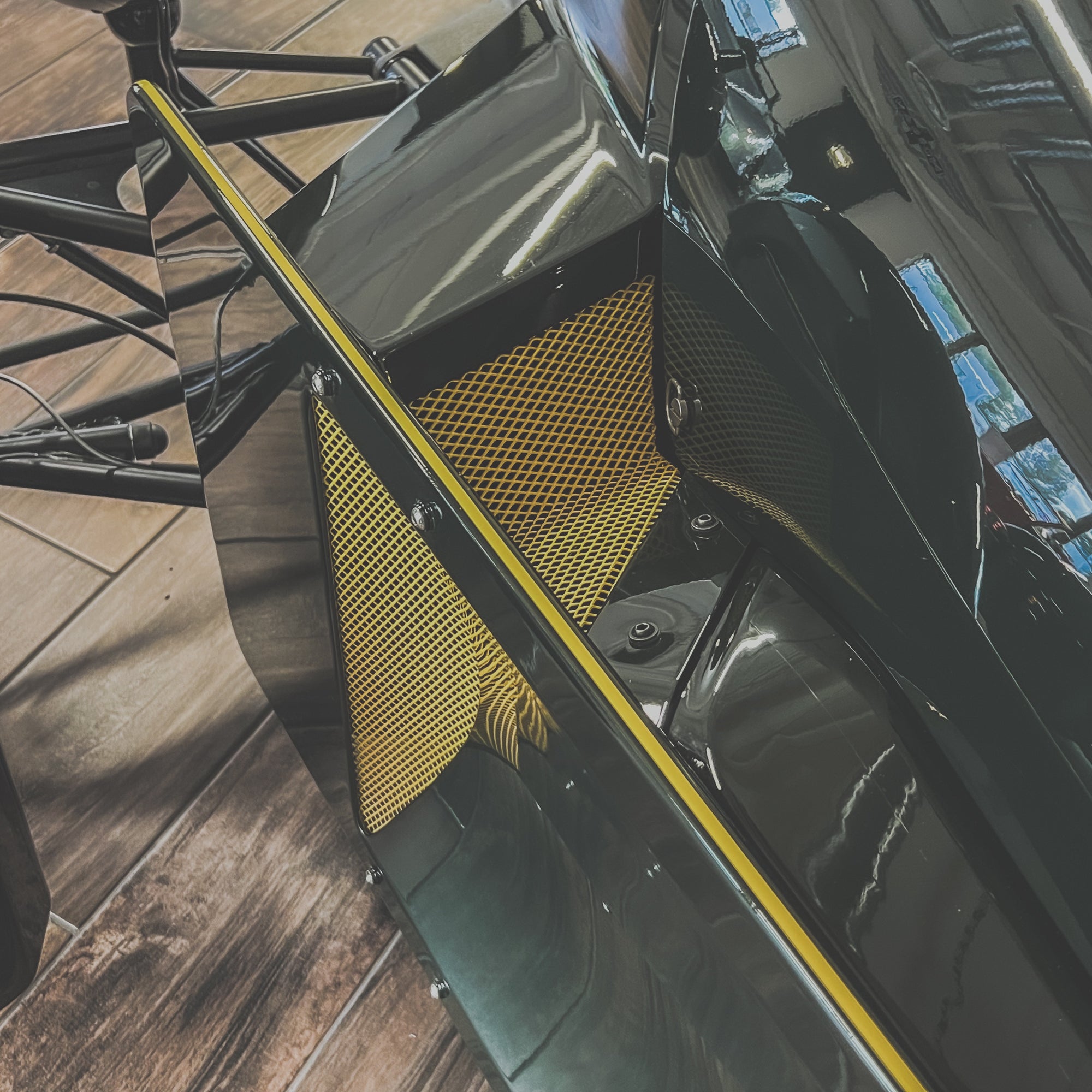 SOLD - "WTF"KH new custom  Morgan Super 3 - Morgan Classic Jet Green