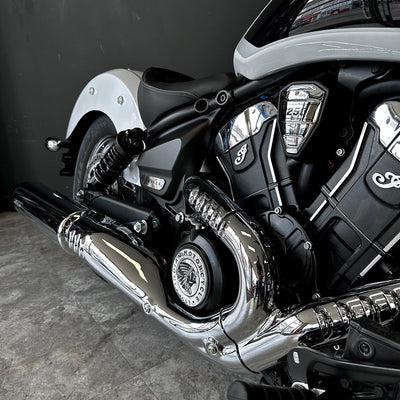 Indian Scout Classic Limited + Tech - Ghost White Metallic