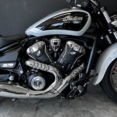 Indian Scout Classic Limited + Tech - Ghost White Metallic