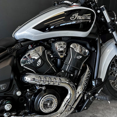 Indian Scout Classic Limited + Tech - Ghost White Metallic