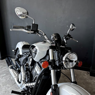 Indian Scout Classic Limited + Tech - Ghost White Metallic