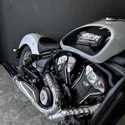 Indian Scout Classic Limited + Tech - Ghost White Metallic