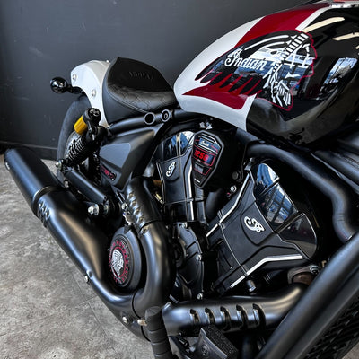 2025 Indian Scout 101 – GHOST WHITE
