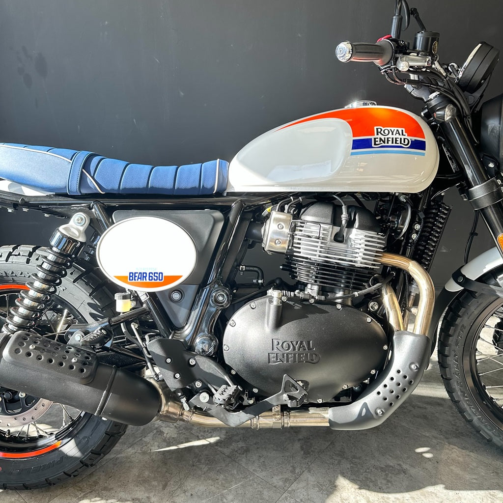 Royal Enfield Interceptor Bear 650 - BOARDWALK WHITE