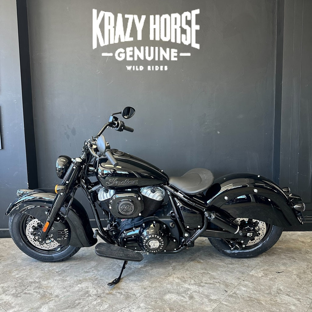 INDIAN CHIEF VINTAGE - BLACK METALLIC