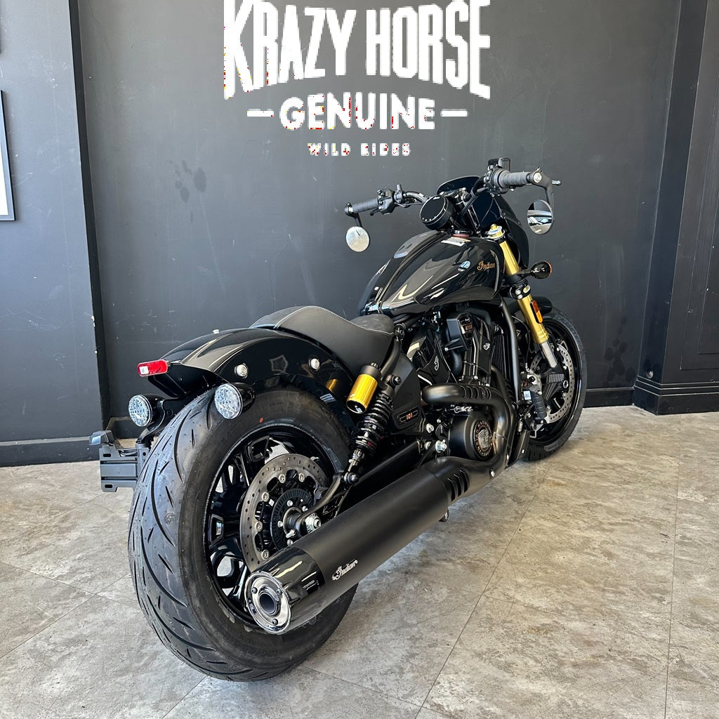 2026 Indian Scout 101 - Crystal Black with Super Graphite