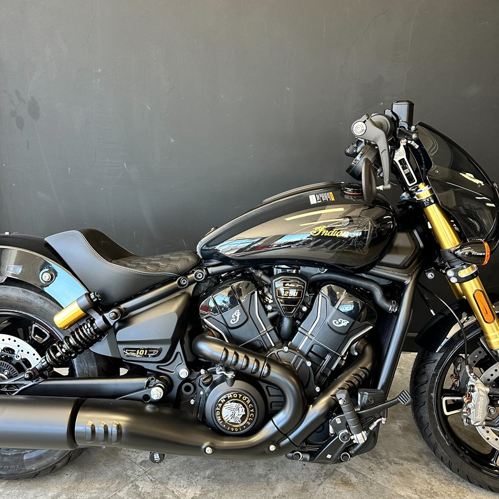 2026 Indian Scout 101 - Crystal Black with Super Graphite