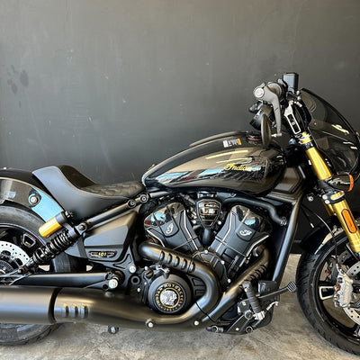 2026 Indian Scout 101 - Crystal Black with Super Graphite