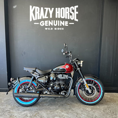 ROYAL ENFIELD CLASSIC 350 GOAN - LAVA RED /BLACK